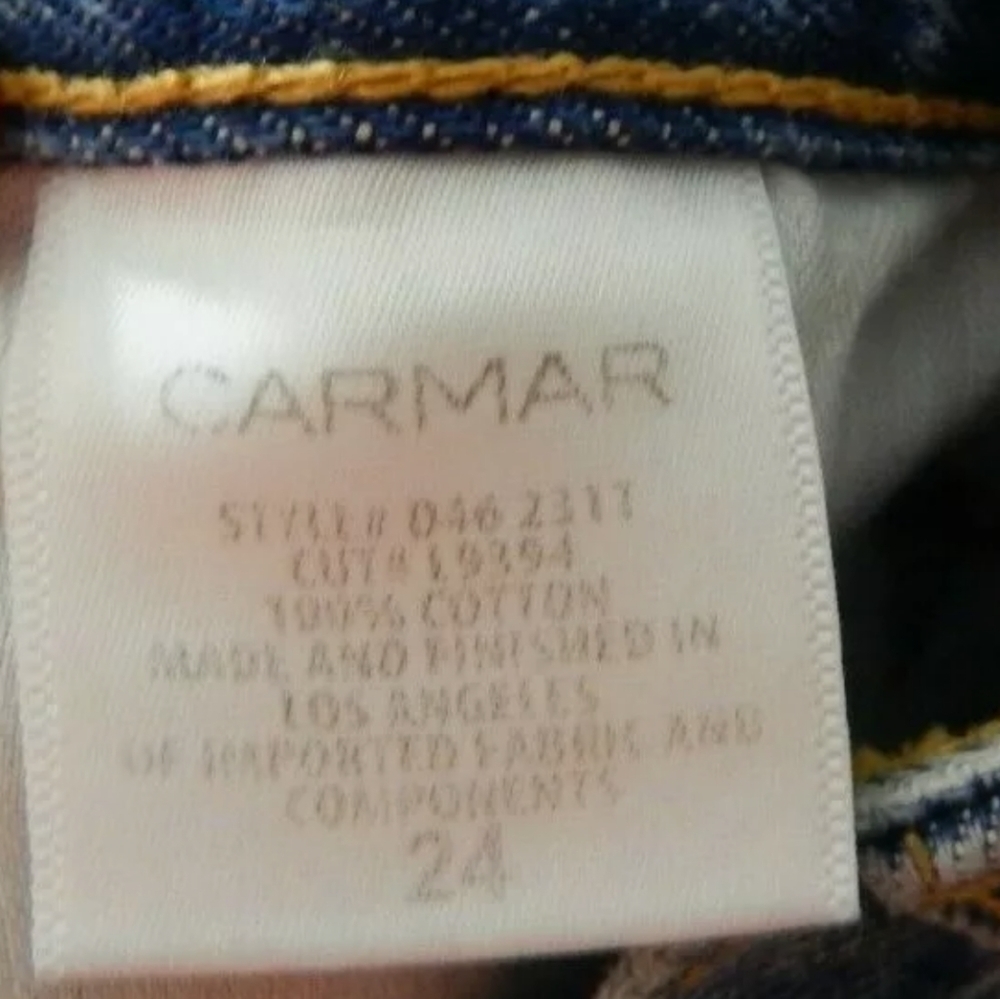 Carmar Beatrice Adige Distressed Denim Skirt - Picture 4 of 4